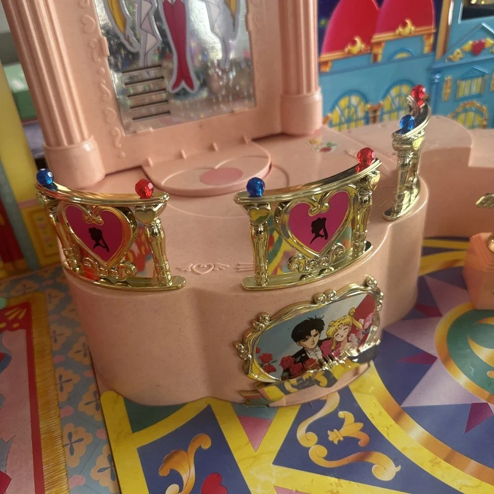 Sailor moon Sailor Team‎ Sparkling Castle doll house with box
